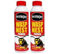 Wasp Nest Killer Powder & Nest Decoy - Fast-Acting Insecticide for Hornet and Wasp Control - Pack of 2 × 300g