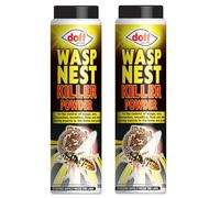 Wasp Nest Killer Powder & Nest Decoy - Fast-Acting Insecticide for Hornet and Wasp Control - Pack of 2 × 300g