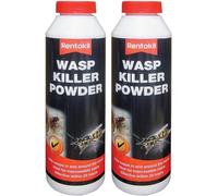 Wasp Nest Killer Powder & Nest Decoy - Fast-Acting Insecticide for Hornet and Wasp Control - Pack of 2 × 300g