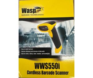 Wasp Technologies WWS550i 1D Cordless Barcode Scanner