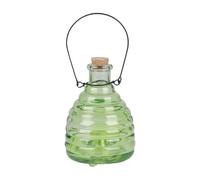 Wasp Trap, Glass Jar Hangable Catcher, 3.54x5.51 Inches Reusable Fly Control Device for Outdoor, Garden, Home, Farm, Trees, Patio, Courtyard, Fly Control Catching