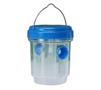 Wasp Traps Outdoor Hanging, Solar Bee Trap for Outside, Wasp Trap Bee Insect Yellow Jacket Hornet Killer, Solar Powered Hornet Trap for Garden Patio Backyard