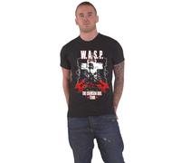 WASP W.A.S.P. T Shirt Crimson Idol Tour Band Logo new Official Mens Black L