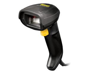 Wasp WDI4700 Handheld bar code reader 1D/2D LED Black Yellow
