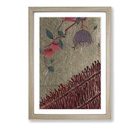 Wasps Nest by Shibata Zeshin Framed Print | A2 Oak Framed Wall Art | Ready to Hang | Modern Nature Picture | Living Room Bedroom Lounge Office