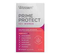 Wassen Prime Protect 50+ Women | 90 Vegan Capsules | Multivitamin For Women | Menopause Supplements For Hormone Balance For Women | Vitamin For Women Over 50 Multivitamins | Hormonal Balance For Women