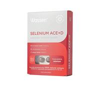 Wassen Selenium ACE+D Immune Health - 90 Tablets | Selenium Supplements | Immune System Vitamins | Selenium and Zinc Supplements Contribute to Normal Function of Immune System | Vitamin C D and Zinc
