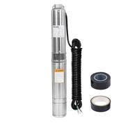 WASSERMANN 4" Deep Well Submersible Pump with 10FT Cable,1HP,230V/60HZ,33GPM,190FT Head,Stainless Steel Submersible Borehole Water Well Pumps for Factories,Farmland,Irrigation Use