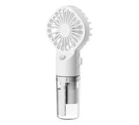 Wassernebel Fan - Water Spray Fan, Portable, Rechargeable Mini Fan For Travel | Charging In Travel Labor, Small, 4 Times Adjustable, Long Life