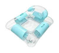 Wassersessel | Aufblasbarer Lounge Sessel | Transparent & Bunt