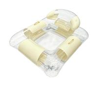 Wassersessel | Aufblasbarer Lounge Sessel | Transparent & Bunt