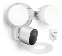 Wasserstein 3-in-1 Plugged-in Floodlight, Charger, and Mount - Compatible with Arlo Ultra/Ultra 2, Arlo Pro 3/4 (Arlo Camera NOT Included) (Adapter Flood Light)
