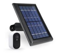Wasserstein Solar Panel Compatible with Arlo Essential 2K Outdoor Security Camera (2nd Gen) / XL (2nd Gen) & Essential Spotlight (Camera NOT Included) - (1-Pack, Black)