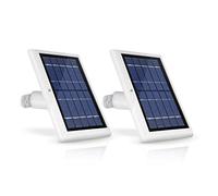 Wasserstein Solar Panel Compatible with Spotlight Cam Battery & Stick Up Cam Battery - Incompatible with Spotlight Cam Plus, Spotlight Cam Pro (2 Pack, White)