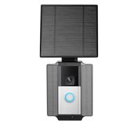 Wasserstein Universal Solar Charger Compatible with Ring Battery Doorbell (2024 Release)/Pro/Plus/4/3/3 Plus/2nd Gen (2020 Release) & Wyze Wireless Video Doorbell Pro - 2.5W Solar Panel Charger