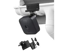 Wasserstein Weatherproof Gutter Mount with Universal Screw Adapter - Compatible with Blink Outdoor & XT2/XT Camera (1 Pack, Black)