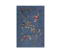 Wassily Kandinsky Bleu De Ciel Artwork Expressionism Abstract Art Poster Painting Canvas Wall Art Living Room 12x18inch(30x45cm)