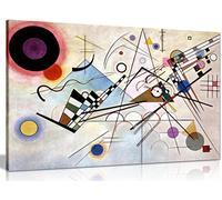 Wassily Kandinsky Composition Viii Canvas Wall Art Picture Print (30x20in)