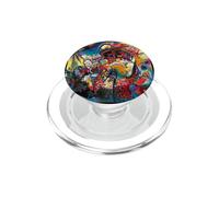 Wassily Kandinsky - Moscow Red Square Cityscape Abstract Art PopSockets PopGrip for MagSafe