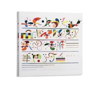 Wassily Kandinsky Succession Painting Poster Canvas PaintingWall Art Decorative Picture Prints Modern Decor 20x20inch(50x50cm)
