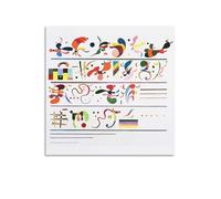 Wassily Kandinsky Succession Painting Poster Canvas Wall Art Picture Prints Hanging Photo Decor Home Artworks 28x28inch(70x70cm)