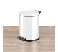 Hailo Waste bin, Metal, White, 28 x 28 x 36 cm