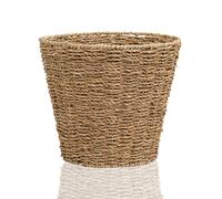 ARPAN Waste Bin - Woven Waste Paper Basket for Bedroom, Kitchen, Bathroom or Office - Seagrass Trash Can - Versatile Wastebasket for Garbage and Rubbish
