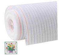 Waste Canvas for Cross Stitching 14CT Disposable Cross Stitches Fabric 13x20in Cotton Waste Canvas for DIY Handmade Embroidery, Art Craft Supplies