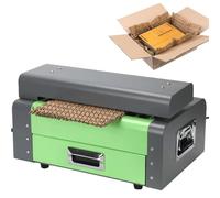 Waste Cardboard Wire Cutting Machine, Carton Express Packaging Cardboard Shredder, 325mm Automatic Carton Mesh Cutter with Rotary Switch, for Small Businesses Express Packaging