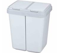 Waste Collector Waste Separator Duo Bin 2X25L Trash Separator Recycling Bin New