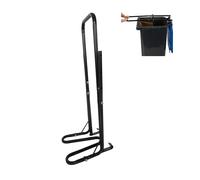 Waste compactor for wheelie & household bins, height-adjustable steel