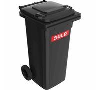 Waste Container 52183 120L Gray Trash Bin Garbage Can Waste Collector