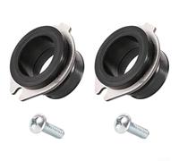 Waste Disposal For Flex Coupler 75499 Replacement Part, For Insinkerator Anti-Vibration Tailpipe Rubber And 304 Stainless Steel With Screws(2pcs)