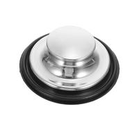 Waste Food Disposer Splatter Guard Drain Plug Silver