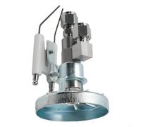 Waste Oil Burner Nozzle Stainless Steel Siphon Type 0.8-2.0mm Hole Size for Industrial Boiler Combustion and Heavy Oil Atomization with Adjustable Spray Flow Angle Anti-Clog Design(2.0mm)