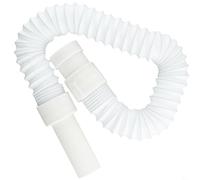 Waste Pipe Connector Supporting Drain Integration in Bathroom Basin Shower and Kitchen Sink Environments with S-Shape Isolation