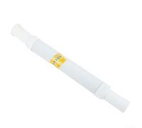 Waste Pipe Trap with Flexible S Curve Design for Bathroom and Kitchen Sinks Strong Plastic Body with Integrated Steel Wire for Shape Retention