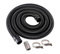 Waste Water Hose Set 1.5in Diameter 28ft Length Flexible Permanent Substance Clamps for Bother Complimentary Arrange and Effluent Drain Hose Set Oneandhalf Inch