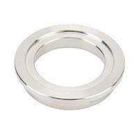 Wastegate Inlet Flange 44mm, 304 Stainless Steel Weld V Band, Replacement for Tial - R Inlet Side - Durable Construction, Precise Fit, Easy Installation for Turbo Systems
