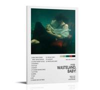 Wasteland, Baby!-HozierPoster Canvas Classic Decoration Waterproof Fading Mural Art Universal Decoration Painting Give Friend Teacher Gift12x18inch(30x45cm) Frame-style