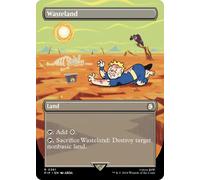 Wasteland (Borderless Art) (Foil) | Universes Beyond: Fallout