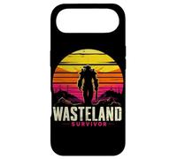 Wasteland Survivor Power Armor Silhouette Vintage Sunset Case for iPhone Air