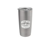 Wastewater Warrior Operator Sewer Plant Hero Stainless Steel Insulated Tumbler