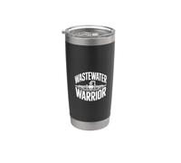 Wastewater Warrior Operator Sewer Plant Hero Stainless Steel Insulated Tumbler