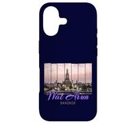 Wat Arun Temple Bangkok Thailand at sunset Vintage design Case for iPhone 17