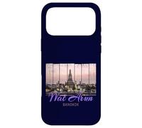 Wat Arun Temple Bangkok Thailand at sunset Vintage design Case for iPhone 17 Pro Max