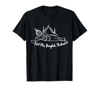 Wat Pho, Bangkok, Thailand Signature Heart Art Souvenir T-Shirt