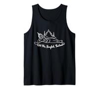 Wat Pho, Bangkok, Thailand Signature Heart Art Souvenir Tank Top