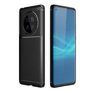 WATACHE for Huawei Mate 40 Case, Carbon Fiber Texture with Soft TPU Bumper Shock-Absorbing Protective Anti-Scratch Slim Fit Case for Huawei Mate 40,Black