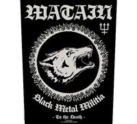 Watain - Black Metal Militia Backpatch